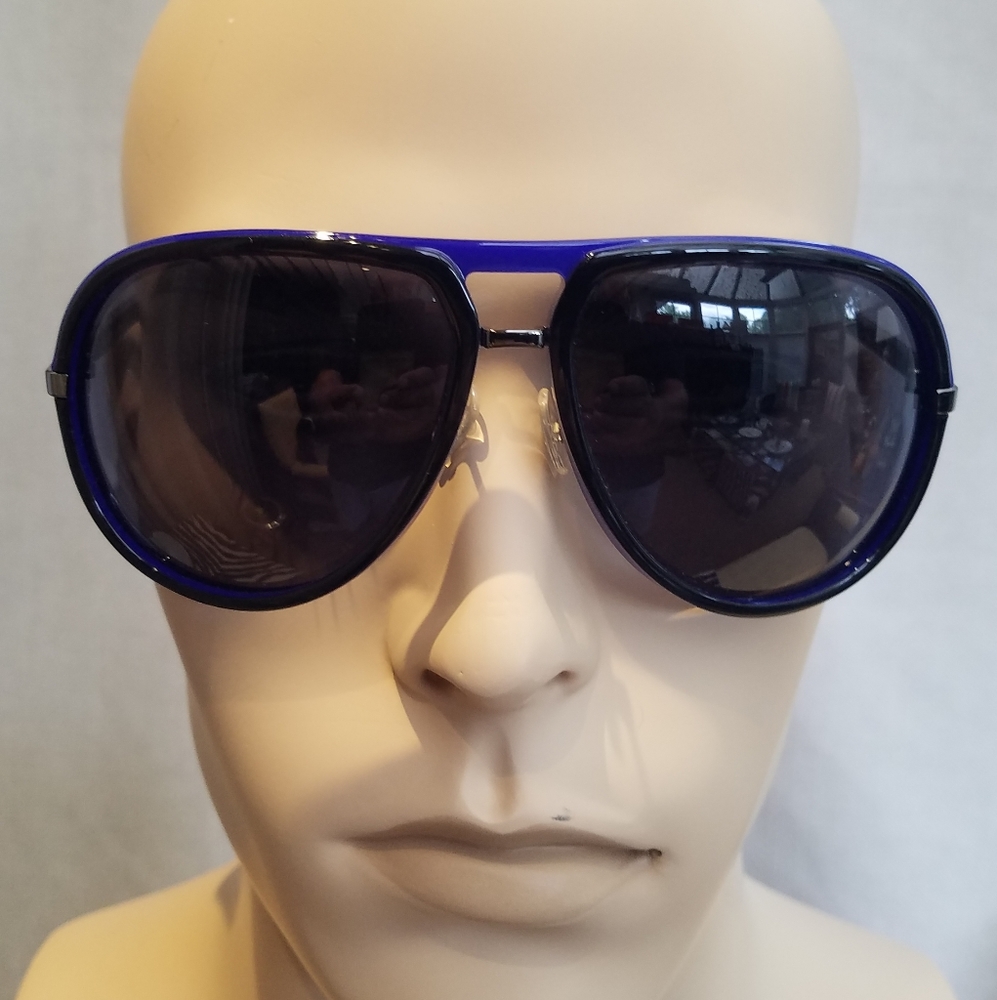 Men's "Dior Homme" Black Tie Sunglasses